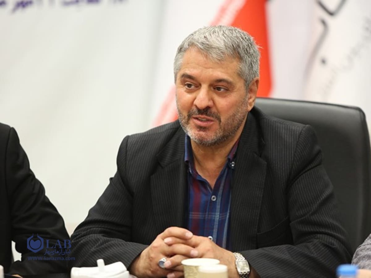 رئیس انجمن شرکت‌های مهندسی پزشکی ایران در نشست خبری ایران مد | حسین رضوانی | لیان آزمای بهار