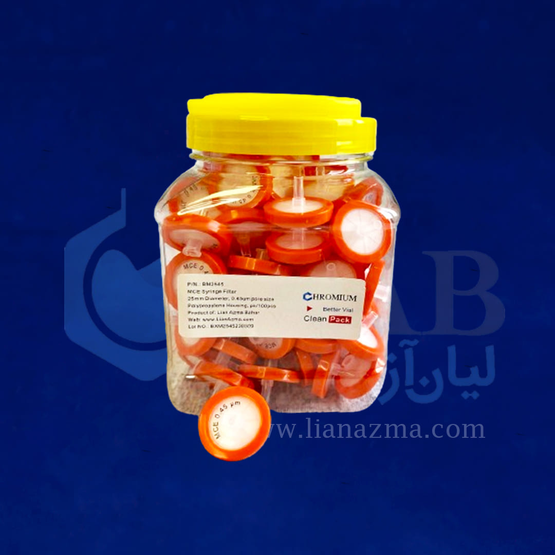فیلتر سرسرنگی 25mm - 0.45 um MCE-3 فیلتر سرسرنگی 25mm -1- 0.45 um MCE-3